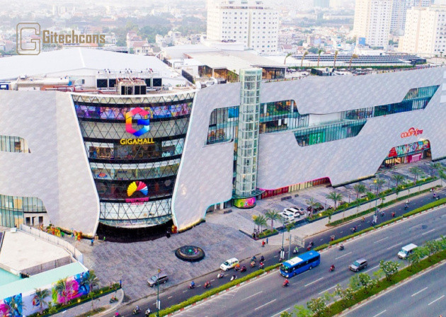 Thi công gói thầu Gigamall Việt Nam
